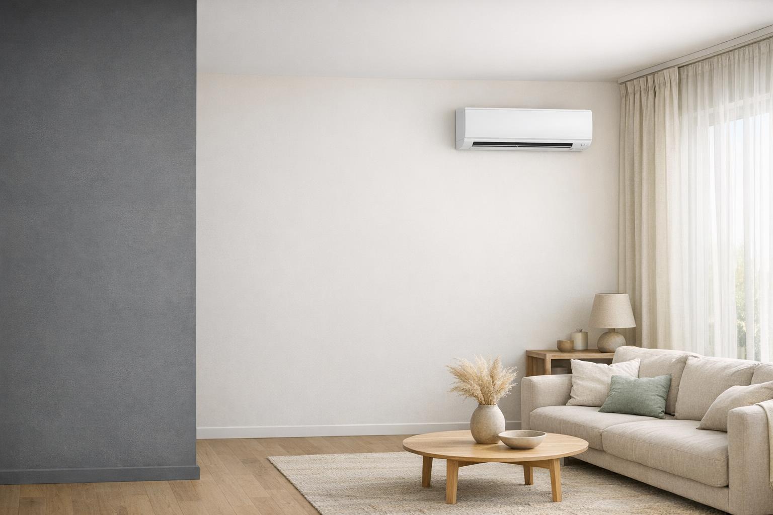 Best 12,000 BTU Mini Splits AI-generated editorial illustration.